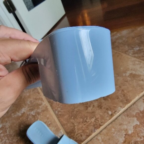 Gucci Jelly Sky-blue Sandal Sz. 36 - Picture 6 of 12